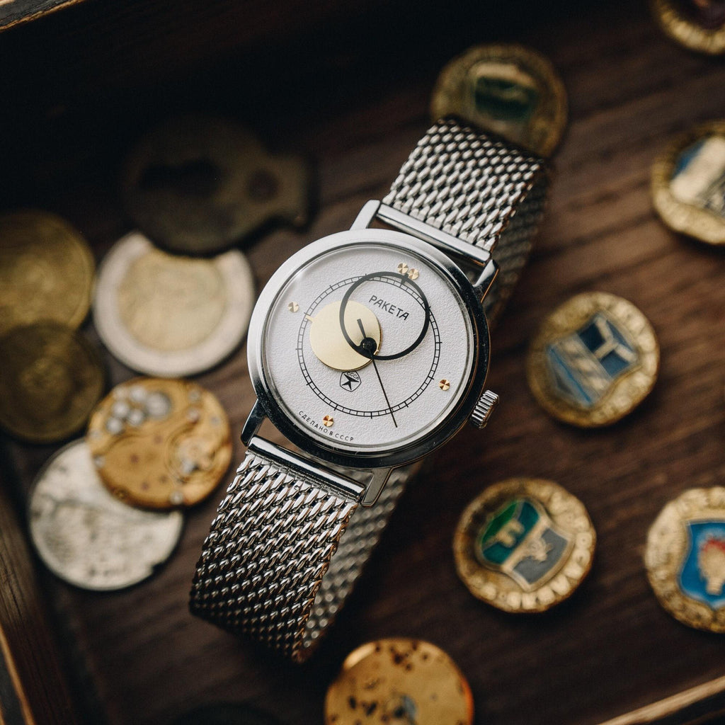 Raketa Copernicus "White" 1980s - USSR