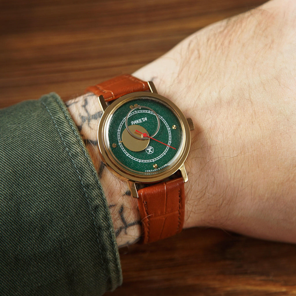 RAKETA COPERNICUS (KOPERNIK) - GREEN / BROWN